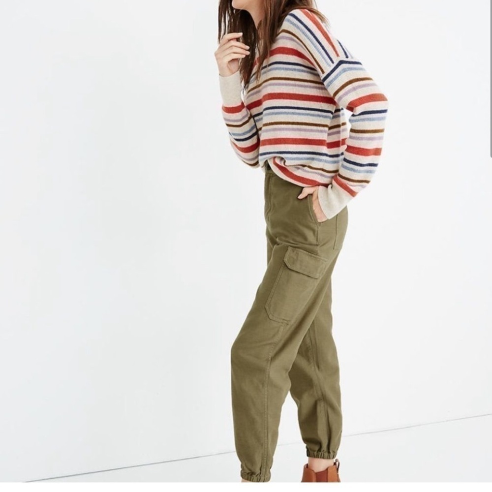 Madewell High-Rise Cargo
Fatigue Pants Army Green Size 24